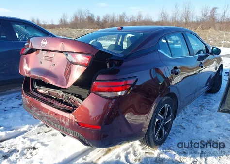 2025 Nissan Sentra Sv z USA, uszkodzony, nr VIN 3N1AB8CV9SY370279